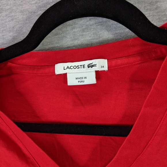 👯‍♀️Host Pick⚡️Lacoste Slim Fit V neck shirt - Picture 4 of 7